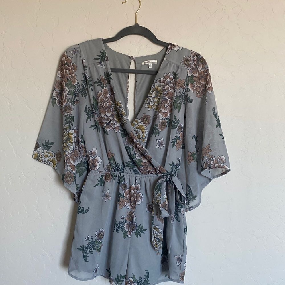 COPY - Floral romper jumpsuit